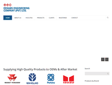 Tablet Screenshot of eehabsengineering.com